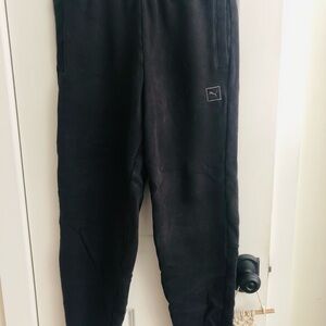 Puma Black Kids Jogger Sweatpants